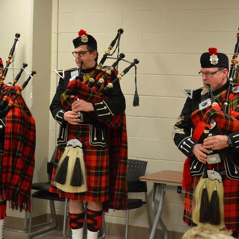 Remembrance Day Services
Tuning up and staying warm in prep for November 